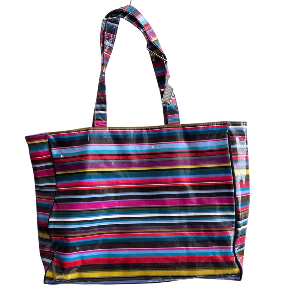 Paperchase Colorful Striped Tote Bag Purse